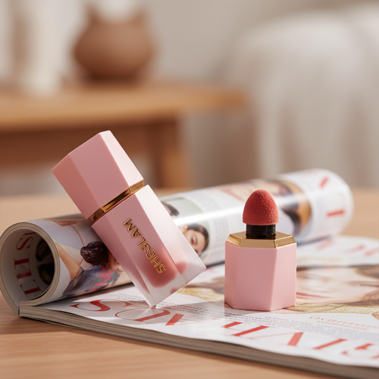 رژگونه مایع کالر بلوم مات فینیش شیگلم