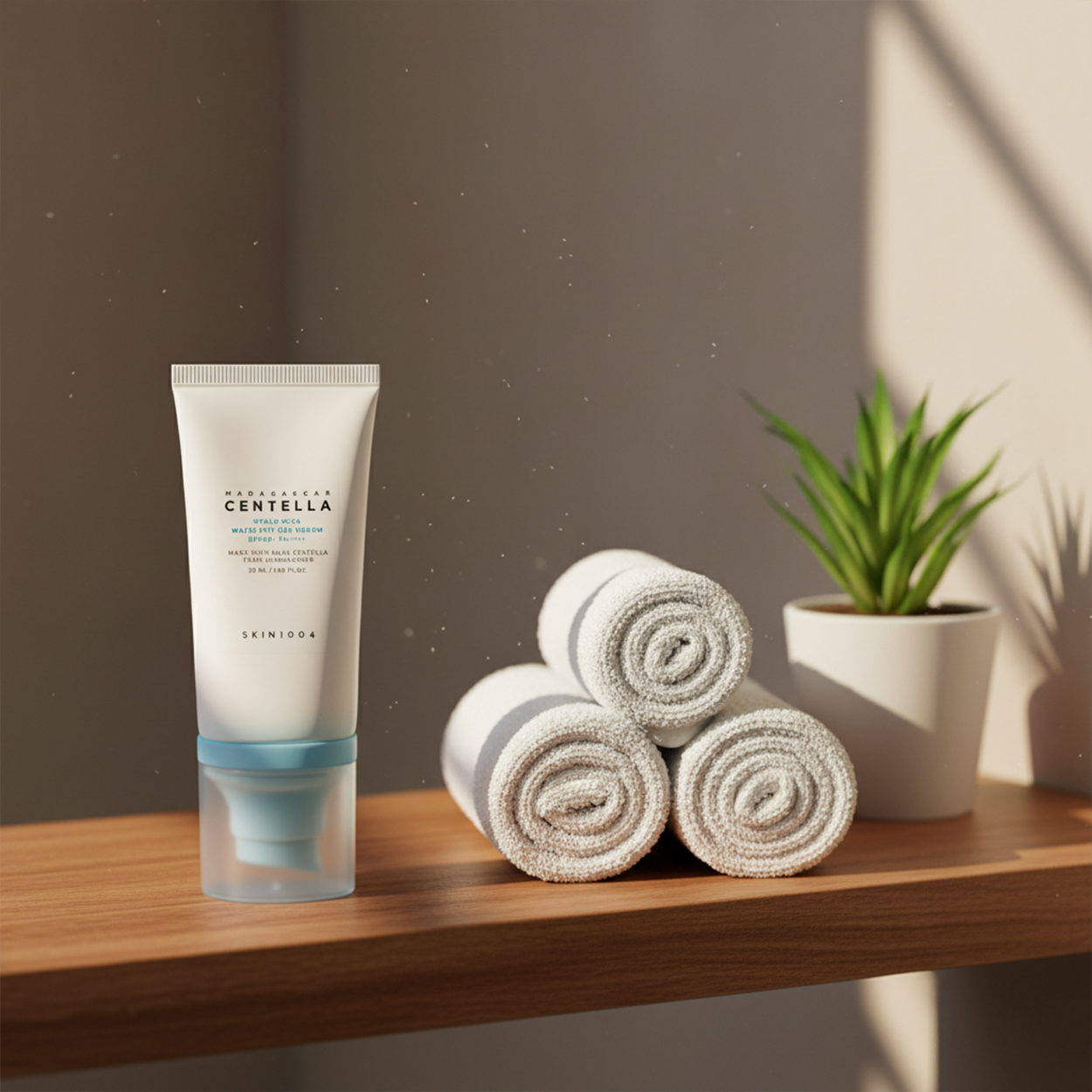 سرم ضد آفتاب سنتلا هیالو سیکا SPF 50 اسکین 1004